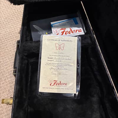 Fodera Monarch Standard - P  Bass 2022 - Natural image 15