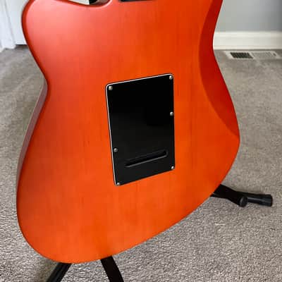 Reverend Reeves Gabrels Signature with Ebony Fretboard 2021 - Present - Satin Orange Flame Maple image 9