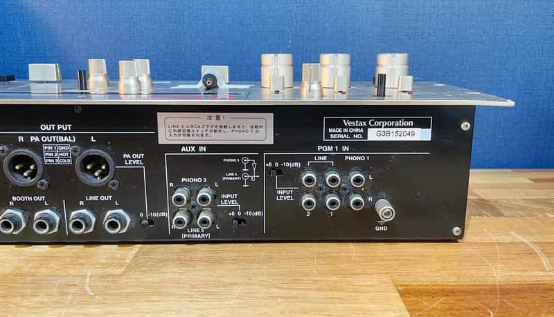 Vestax PMC-250 Vintage Rotary DJ Mixer w/ Isolator - Gold | Reverb