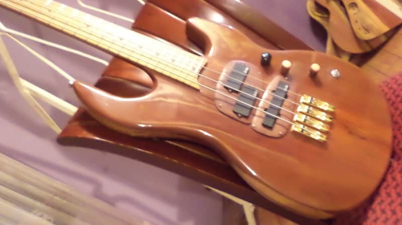 private stock 4  bass,handbuilt ,preorder of slab/neck thru   goregeous style of slim  jazz bass image 1