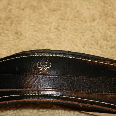 Ace Leather Guitar Strap 1960's image 2
