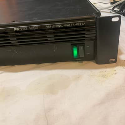 Mackie M800 FR Series 2-Channel Power Amplifier 2000 - 2005 - Dark Gray image 3