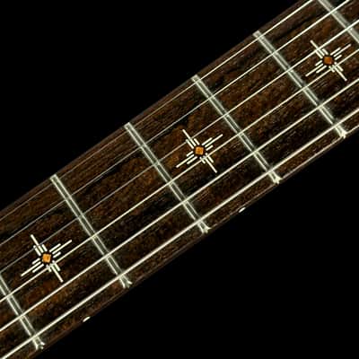 2025 Knaggs Kenai Tier 1 Flame Top w Zircote Fretboard ~ Dark Cherry Burst w Natural Binding image 7