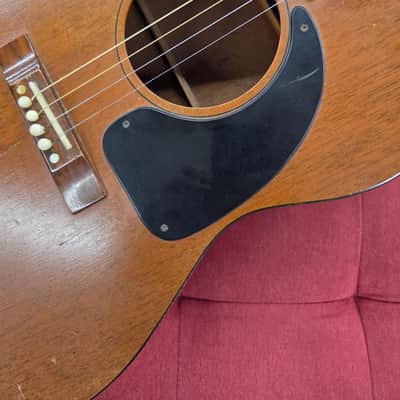 Gibson TG0 tenor guitar Mahogany 1964 w/chipboard case image 10