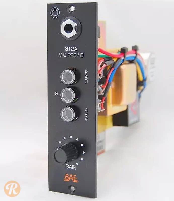 BAE 312A 500 Series Mic Pre / DI Module image 2