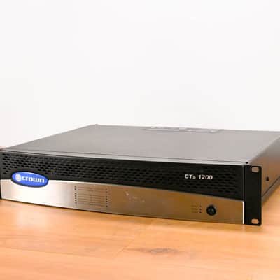 Crown CTs 1200 Two-Channel 600W Power Amplifier CG01XY1 image 1
