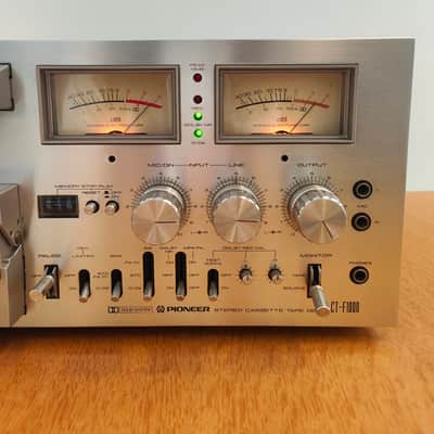 PIONEER CT-F1000 — 3-Head Cassette Deck — Full Restoration Van Hurban Kit (1977-1979) image 3
