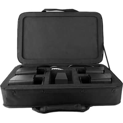 Chauvet DJ Freedom H1 IP X4 | Wireless Battery LED Wash System | 4-Pack with D-Fi, Remote & Charger image 1