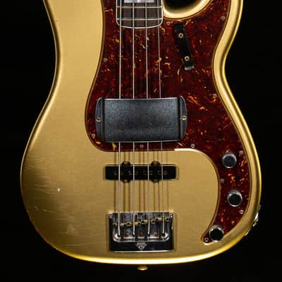 Fender Custom Shop LTD Precision Bass Special Journeyman Relic Aged Aztec Gold (521) image 3