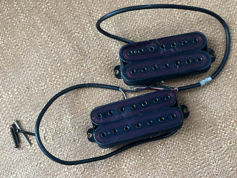 Schecter set Diamond Heretic pickups guitar 7-string Humbucker image 1