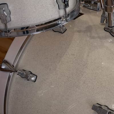 Sonor Force 3003 6 Piece Maple Drum Kit, White Sparkle Lacquer (Pre Loved) image 12