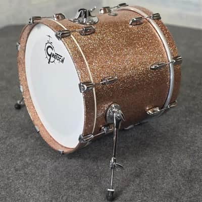 Used Gretsch Renown Bass Drum Champagne Sparkle 20x16 - Good image 2