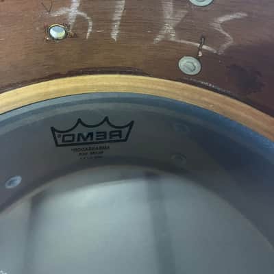 Ludwig No. 491 Pioneer 5x14" 6-Lug Snare Drum with Transition Badge 1958 - 1960 - Black/Gold Duco Lacquer image 14