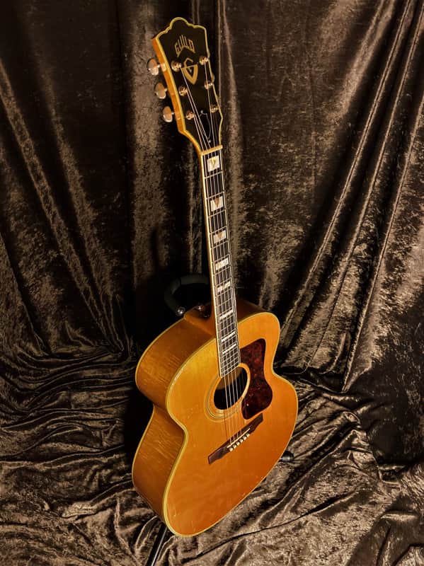 Guild F50 Jumbo Maple Archback 1970 Vintage Early Westerly Built