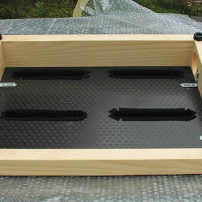 Custom Wood Pedalboard 20x15.7 image 6
