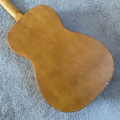 Resonator Dobro Guitar, Tiger Maple Top Body, Rosewood Fingerboard Neck image 13