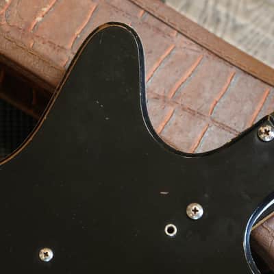 1950's Danelectro U-1 3011 Electric Guitar Black + Case image 13