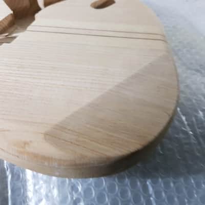 1980's NECK THROUGH SWAMP ASH BODY STR*T - made in GERMANY image 3