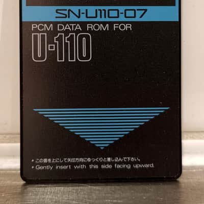 Roland SN-U110-07 Sound Library Electric Guitar PCM Data ROM Card