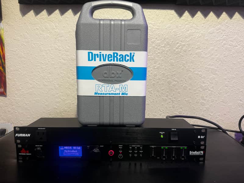 DBX DriveRack PA2 w/ DBX Measurement Mic and Furman M-8X Bild 1