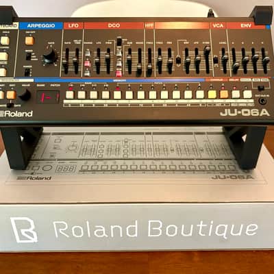 Roland JU-06A with Custom Stand image 2