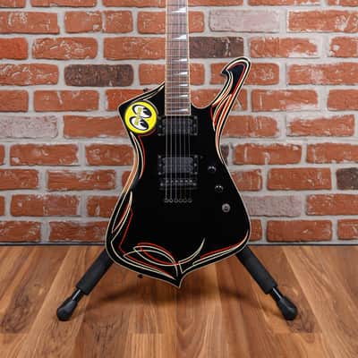 Ibanez ICT700 Iceman Black w/ Pinstripes 2011 w/OHSC Artist Owned image 4