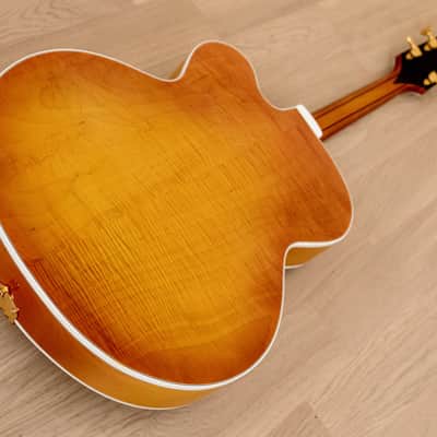 2005 Heritage Golden Eagle Archtop Guitar Sunburst w/ Benedetto Pickup, Kalamazoo USA image 16