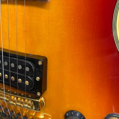 Fender Robben Ford ES-FR Espirit ultra guitar signed 1993 - Cherry sunburst image 7
