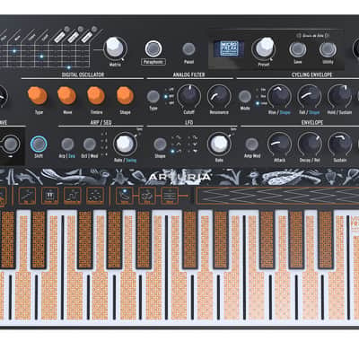 (Mint) Arturia MICROFREAK 25-Key Touchplate Hybrid Synth with Poly Aftertouch, Sequencer and Arpeggiator