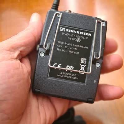 Sennheiser 🎧 Sennheiser EK 100 G3 Wireless Receiver | 823–865 MHz | Camera Shoe Mount | Clean & Ready image 4