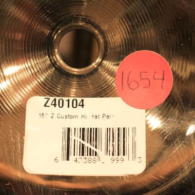 Zildjian Z Custom 15" Hi-Hats Cymbal - Demo! image 11