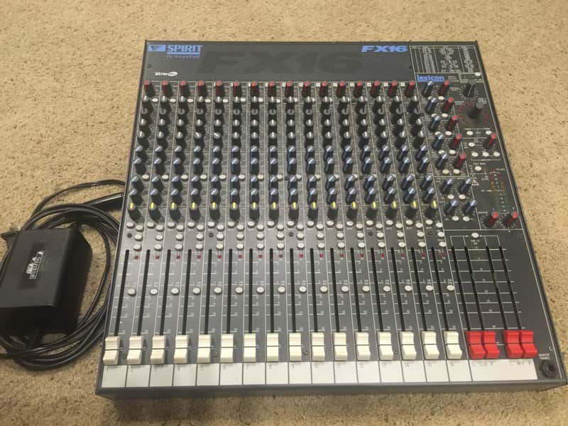 Soundcraft Spirit FX16 Sound Board Mixer image 1