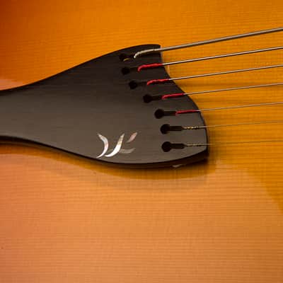 NEW PRICE! 18 " Benedetto "Custom 7 String" (like La Venezia model) 1993 Autumn sunburst Offers OK image 13