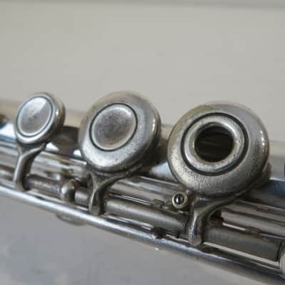 Emerson ELD Flute, B Foot, Open Hole, Solid Silver Head, Inline G image 15