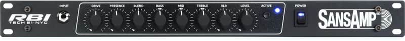 Tech 21 SansAmp RBI Bass Preamp image 1