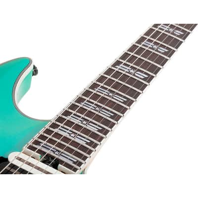 Schecter Guitar Research C-1 SLS Hollywood Electric Guitar Regular Glacier Metallic image 8