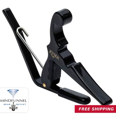 Kyser KBMB Quick-Change Banjo / Mandolin / Ukulele Capo - Black New image 1