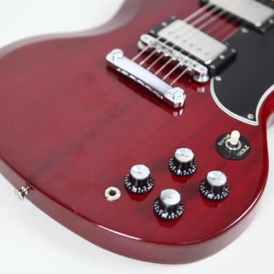 Tokai TSG-60 (SG-60)1985 Cherry Red MIJ Vintage SG Standard Style All Original ’57 PAF Pickups image 6