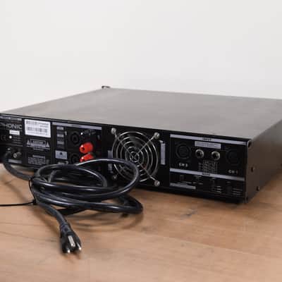 Phonic MAX 2500 2-Channel Power Amplifier (church owned) CG00LKV image 5