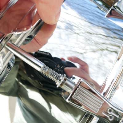 Sonor D-508 D508 Phonic 14" x 8" 10-Lug Ferro-Manganese Steel Snare Drum RARE image 21