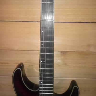 Schecter Blackjack SLS C-1 FR Sustainiac 2015 - see through purple image 11