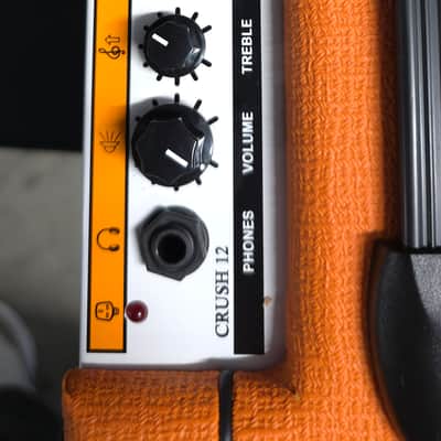 Orange Crush 12 12-Watt 1x6" Guitar Combo 2015 - Present - Black image 3