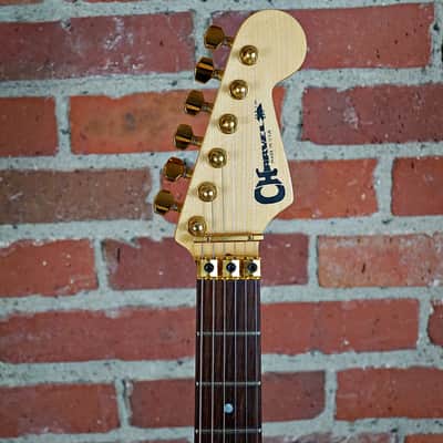 Jackson USA Custom Super Strat Charvel San Dimas Style Fender Headstock 1991 Hot Rod Flames image 16