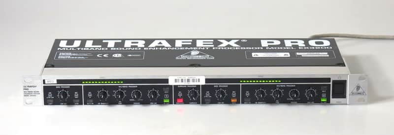 Behringer EX3200 Ultrafex PRO Multiband Sound Enhancer | Reverb