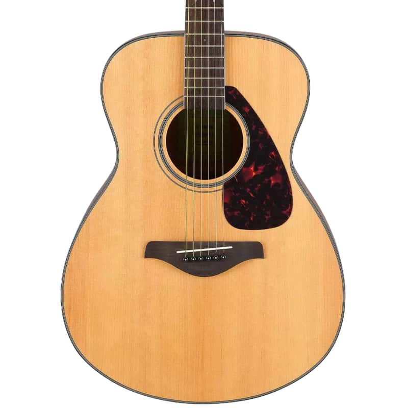 Yamaha FS800J Concert Acoustic Guitar, Solid Sitka Spruce Top, Natural image 1