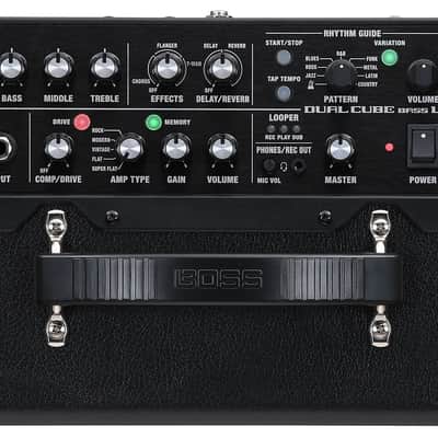 New Boss Dual Cube Bass LX 10-Watt 2x5" Stereo Digital Modeling Bass Combo, Support Small Buy Here! image 4