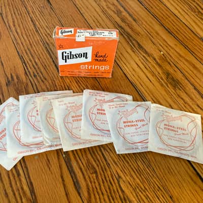 Gibson vintage mona-steel guitar strings in box unused Ship Free Tomorrow image 2