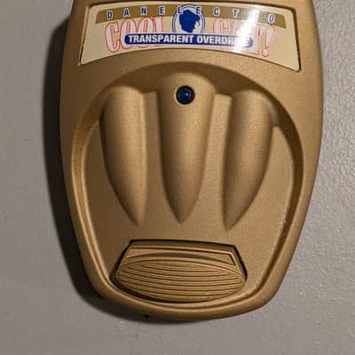 Danelectro Cool Cat Transparent Overdrive V1 2000s - Gold