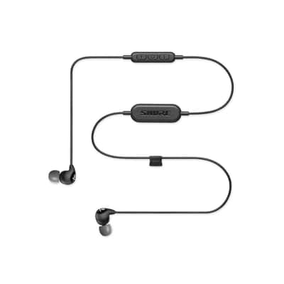 Shure SE112-K-BT1 Sound Isolating Earphones With Bluetooth Communication Cable Black image 8