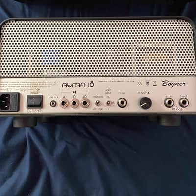 Bogner Atma 3-Channel 18-Watt Guitar Amp Head 2010s - Black with Aluminum Front image 2
